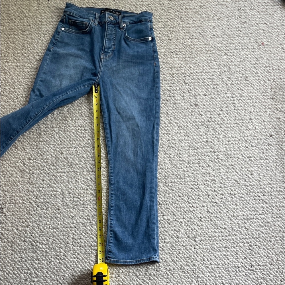 Veronica Beard Carly Kick Flare Jeans 27 - Picture 8 of 14